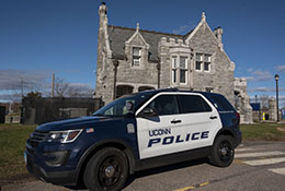 UConn police car